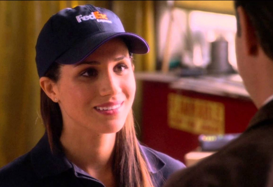 Меган Маркл и Джейсон Судейкис в фильме «Несносные боссы»