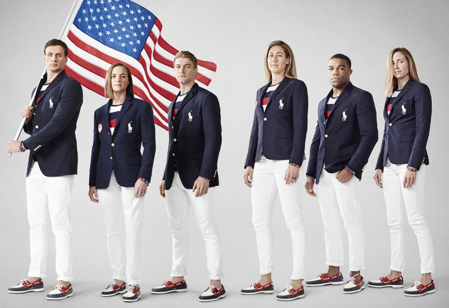 Одежда американской сборной для Олимпиады в Рио, 2016 год