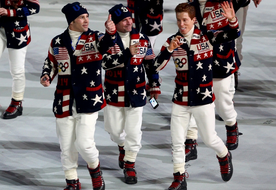 Американская сборная на Олимпиаде в Сочи, 2014 год