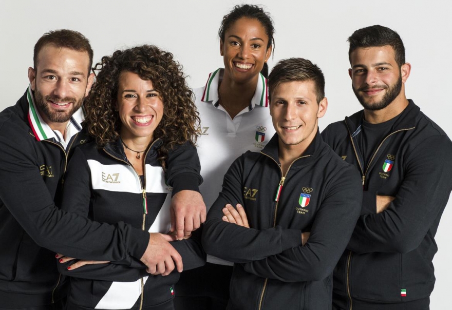 Форма итальянской сборной для игр в Рио, 2016 год