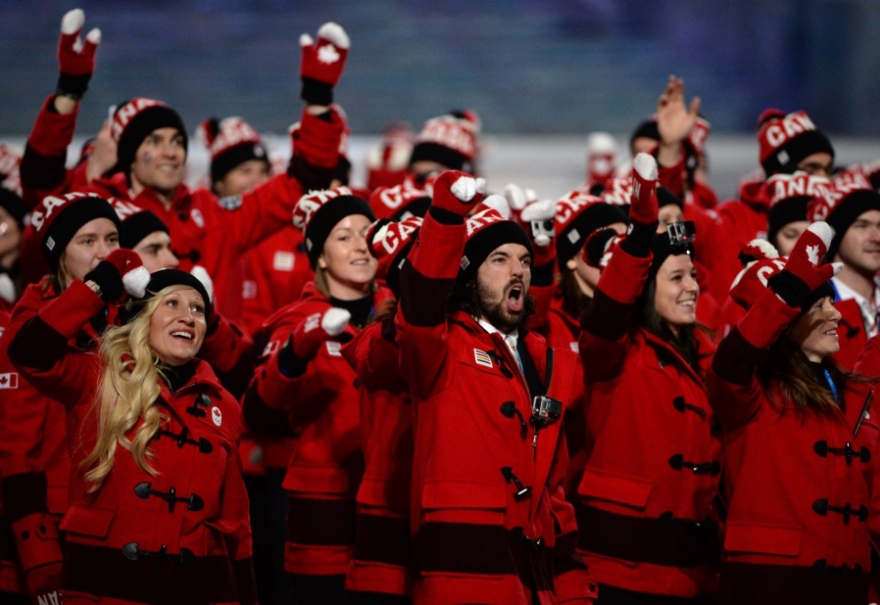 Экипировка сборной Канады, 2014 год