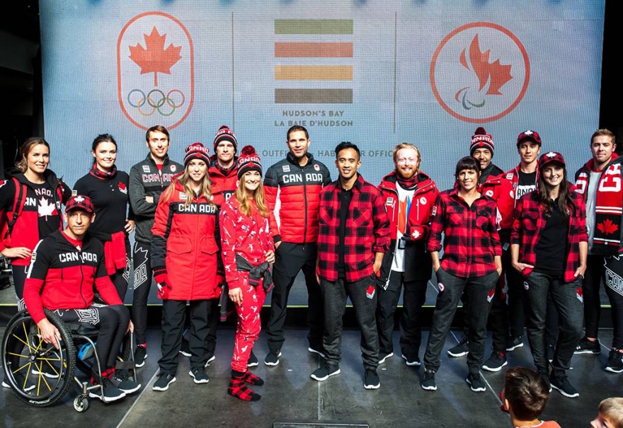 Экипировка сборной Канады, 2018 год