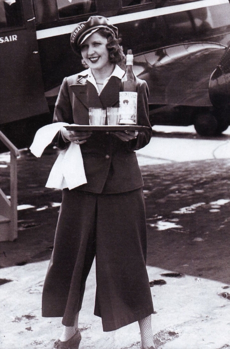 Стюардесса SwissAir, 1934 год