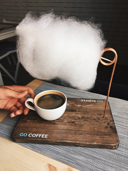 Американо с сахарной ватой