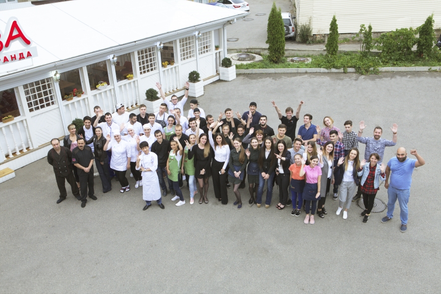 Команда ресторанного холдинга Krestlo