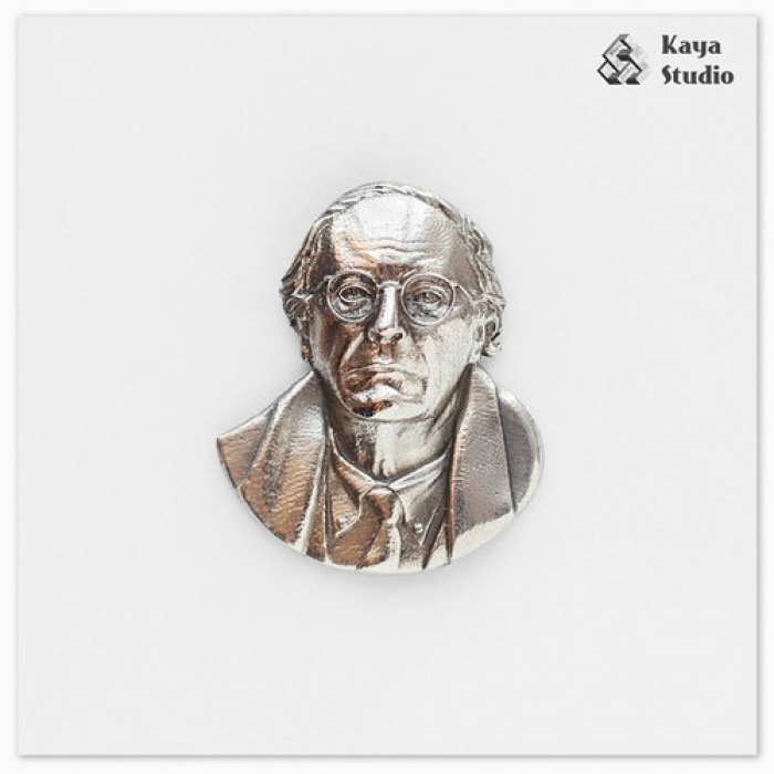 Значок "Бродский" от Kaya Studio, 380 руб.