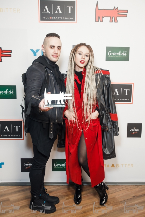 Леонид Терещенко и Катя Иванчикова (группа IOWA) в Dress Up Hero