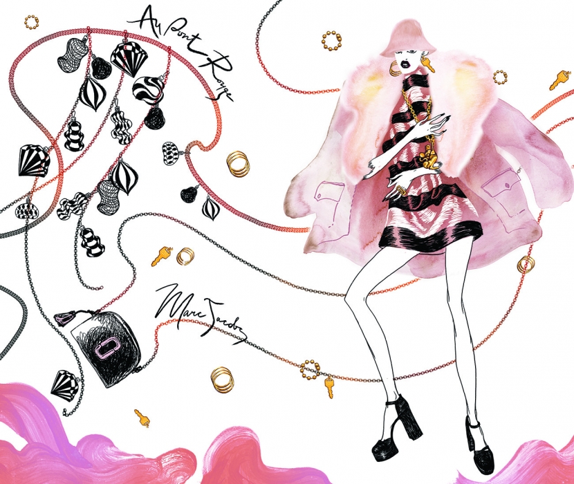 Иллюстрация Александры Гритц — Marc Jacobs