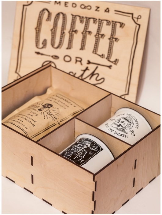 Набор «Coffee or Death», 3290 рублей (Medooza)