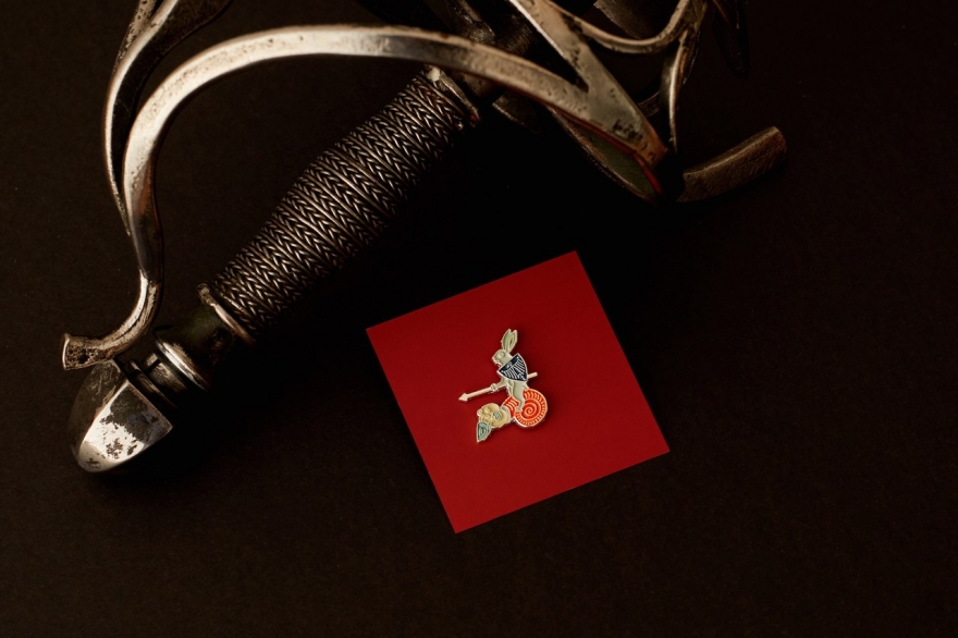 «Заяц на человеке-улитке», фрагмент из Бревиария Рено да Бара, Мец, XIV век