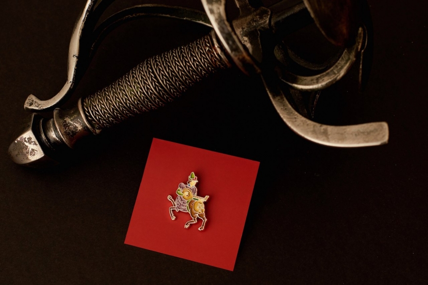 «Лютнист», фрагмент миниатюры из Хроники Фруассара, XV век