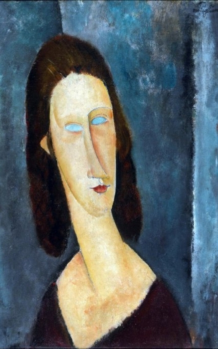 Картина Амедео Модильяни «Портрет Жанны Эбютерн»