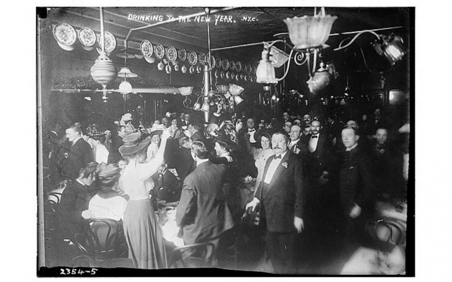 Новый год в Нью-Йорке, 1900-е годы