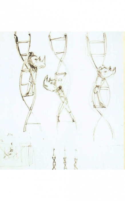 Эскиз к спектаклю «La Verita»