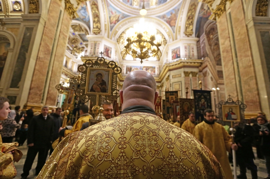 Исаакиевский собор богослужения