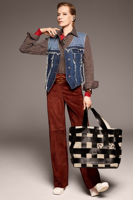 Верушка фон Лендорф в лукбуке коллекции Ance Studios