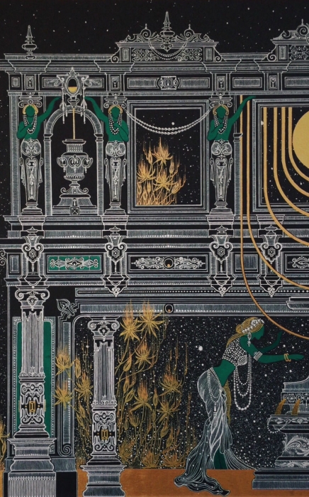 «Инсоляция». 2017 год. Одна из самых сложных графических работ