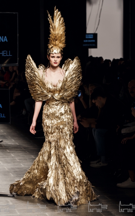 Показ «Новые имена в дизайне-2017» на Mercedes-Benz Fashion Day в Петербурге, коллекция Alisa Gagarina