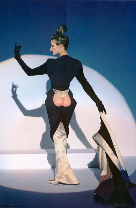 Показ Thierry Mugler, 1995 год