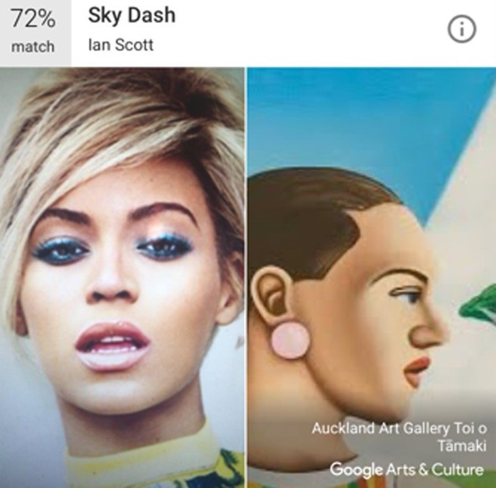 Бейонсе и картина Айана Скотта "Небо"