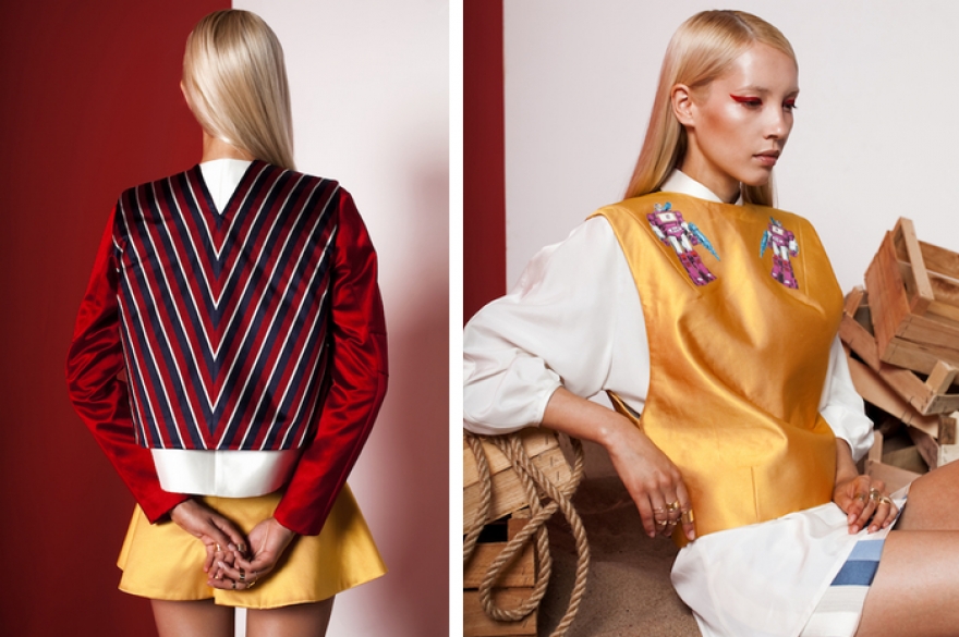 Первая коллекция Saint-Tokyo, 2013 год. Ее Юра представил на конкурсе «Новые имена в дизайне»