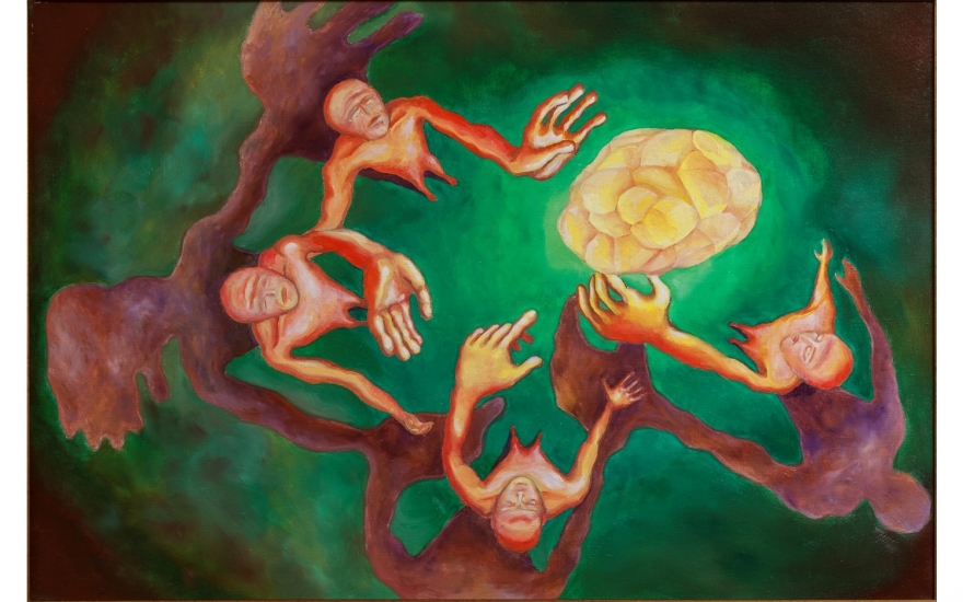 «Жажда знаний», холст, масло