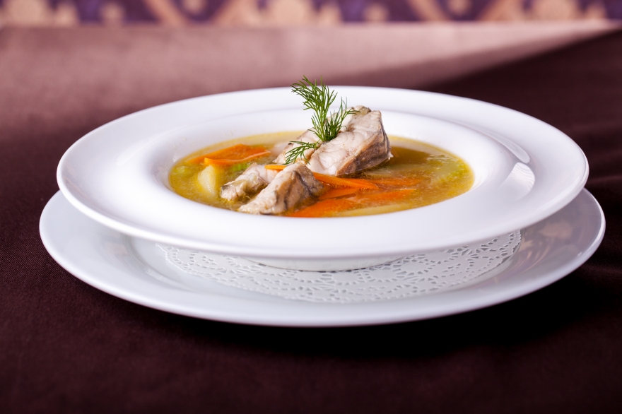 Уха в ресторане «Шаляпин»