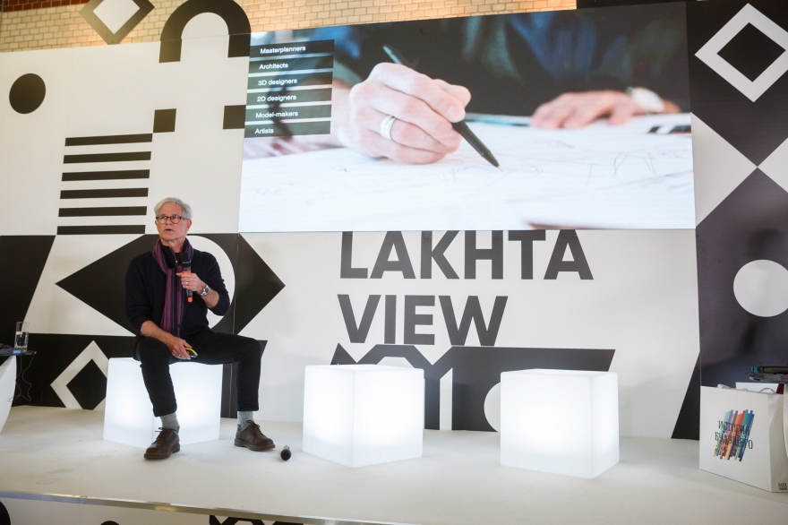 Филипп Теффт на третьей сессии Lakhta View