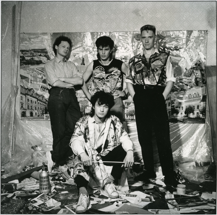 Группа «Кино». 1985 год. Фото Е. Ниязова