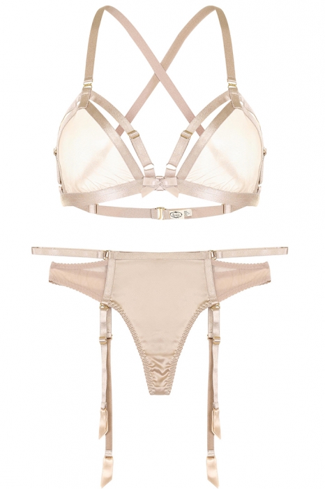 Bordelle, бюстгальтер 9690 рублей, трусы 10 350 рублей (ДЛТ)