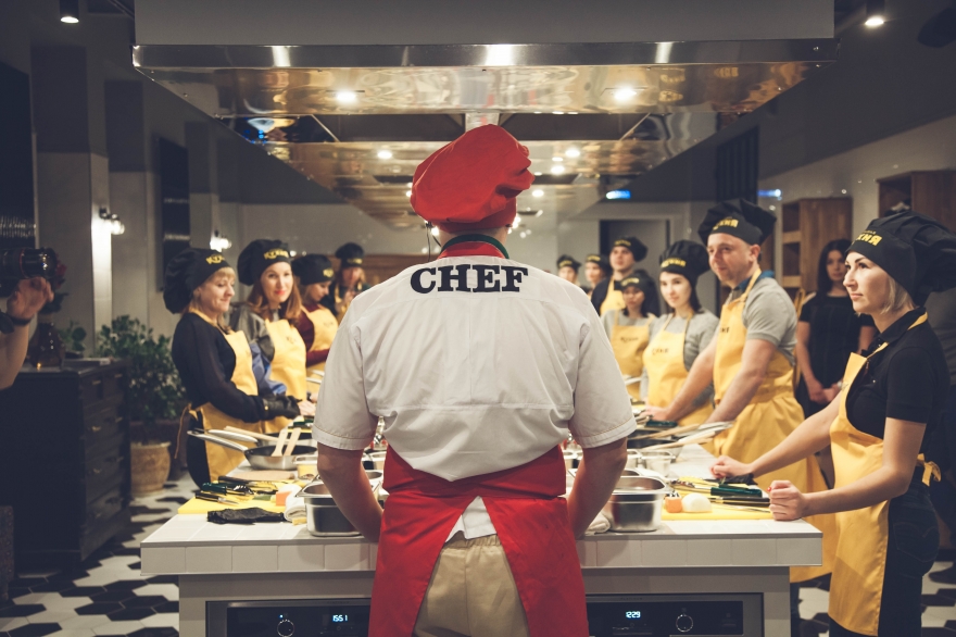 Кулинарный мастер-класс в студии «Большая кухня», цена по запросу