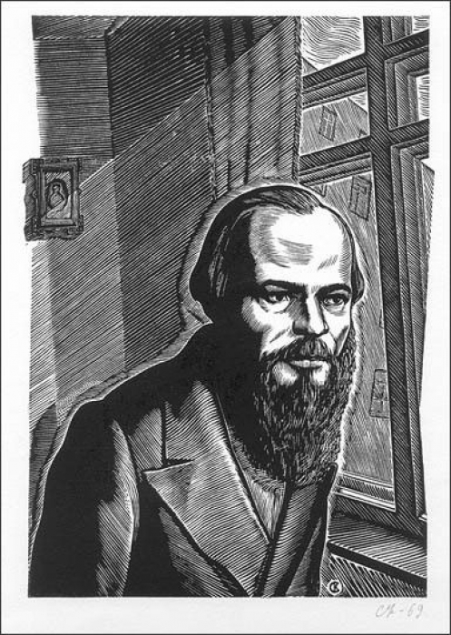 Портрет Ф.М. Достоевского. Художник С.С. Косенков