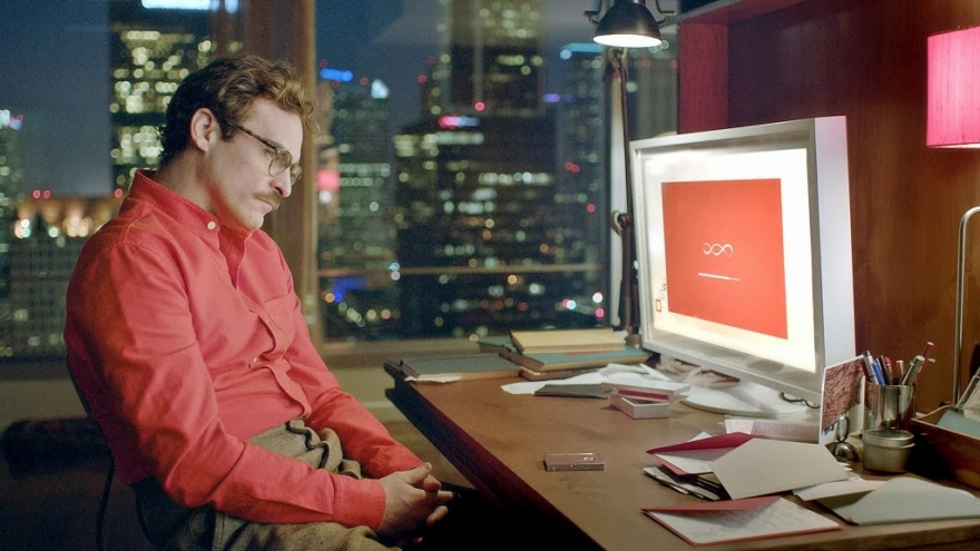 Кадр из фильма «Она» Спайка Джонза