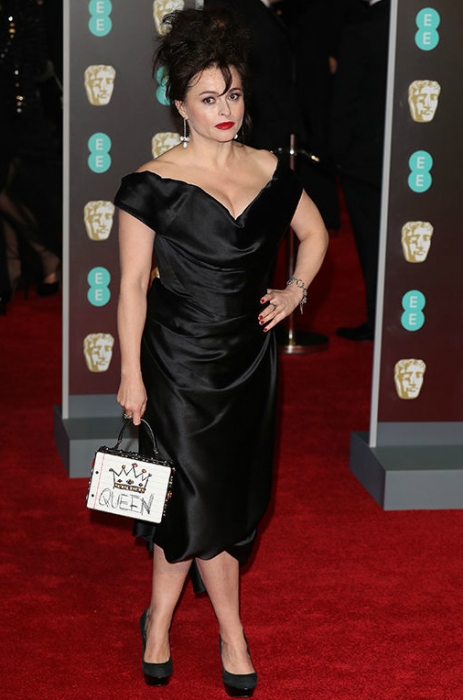 Хелена Бонем Картер с сумкой Dolce & Gabbana