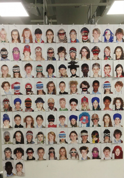 Бэкстейдж Gucci