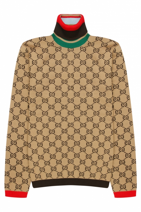 Женская водолазка из шерсти Gucci, 68 200 рублей (Babochka)