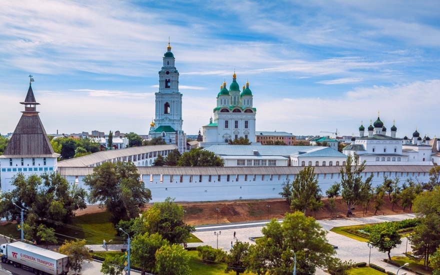 Астраханский кремль и Успенский собор