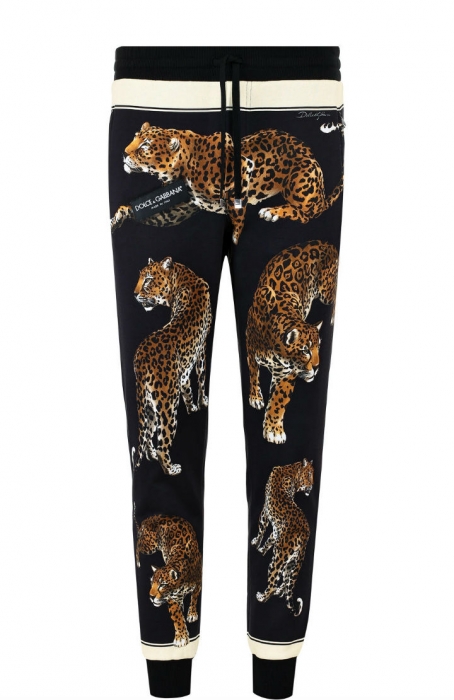 Dolce & Gabbana/ Хлопковые джоггеры с принтом, 37 650 руб.