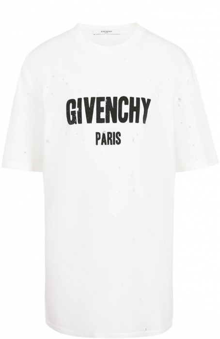 Givenchy. Хлопковая футболка свободного кроя с логотипом бренда,34 250 руб.