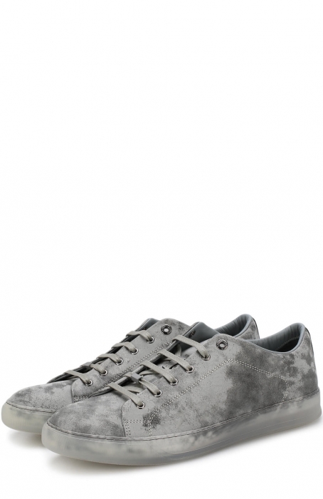 Lanvin. Кожаные кеды на шнуровке,30 950 руб.