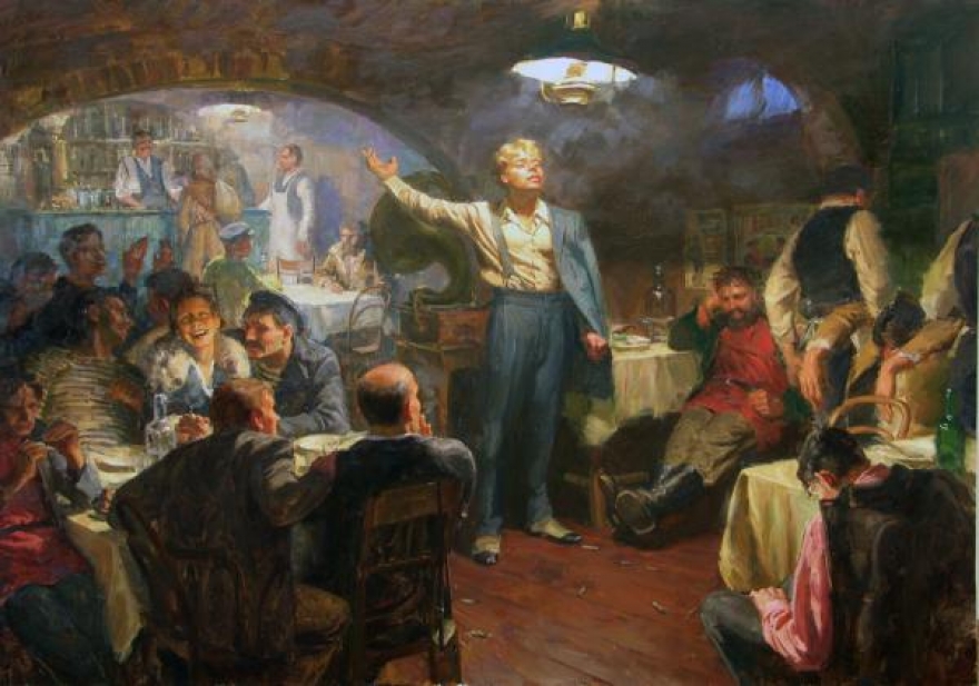 Дмитрий Лучанов. Поэт Сергей Есенин