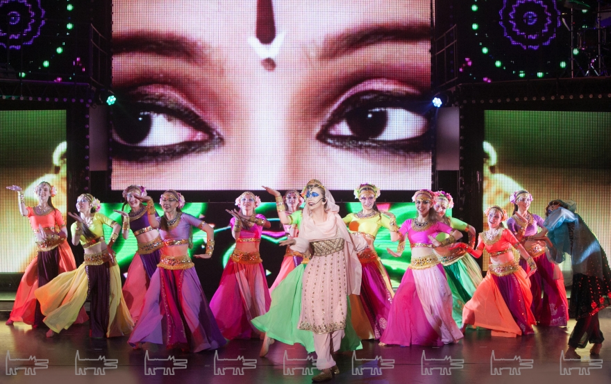 Анна Душина и эстрадный балет Апельсин