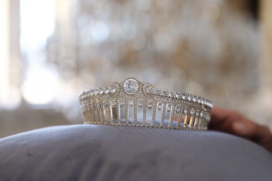 Копия утерянной тиары княгини Юсуповой от петербургского ювелира Петра Аксенова