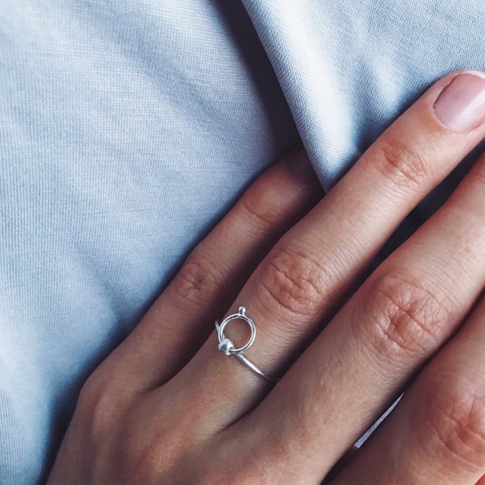 Серебряное кольцо DGLS CRFT, 1750 рублей