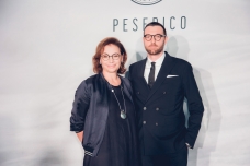 Виктория Саава и Риккардо Перуффо-Пезерико, дизайнер, владелец марки Peserico