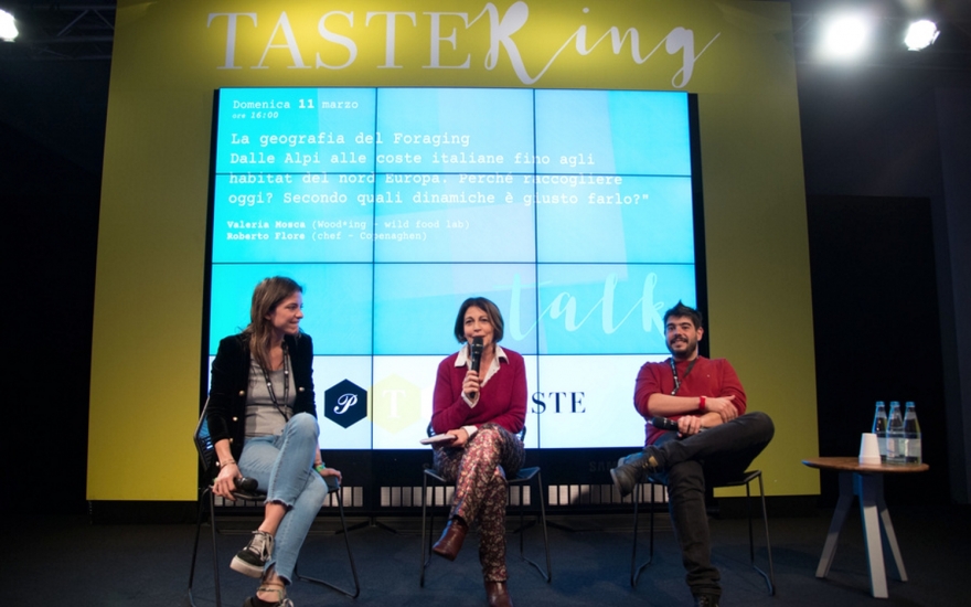 Валерия Моска из Wooding на Taste Ring с Роберто Флоре из The Nordic Lab