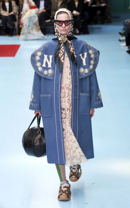 Показ коллекции Gucci, осень-зима 2018/19