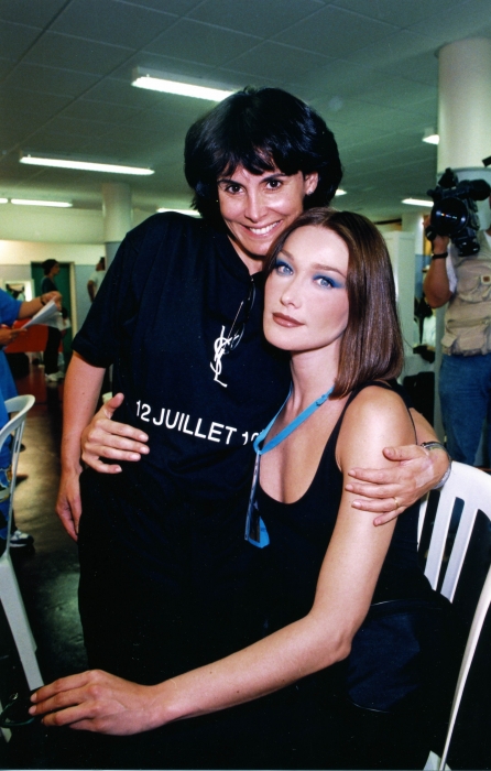 Терри де Гинзбург и Карла Бруни