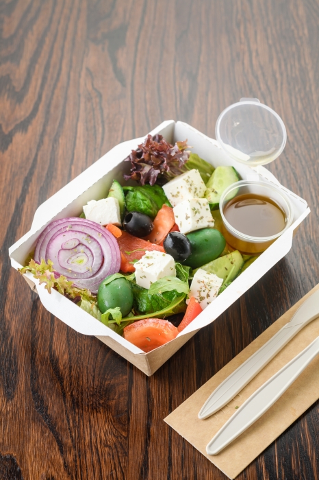 Греческий салат.