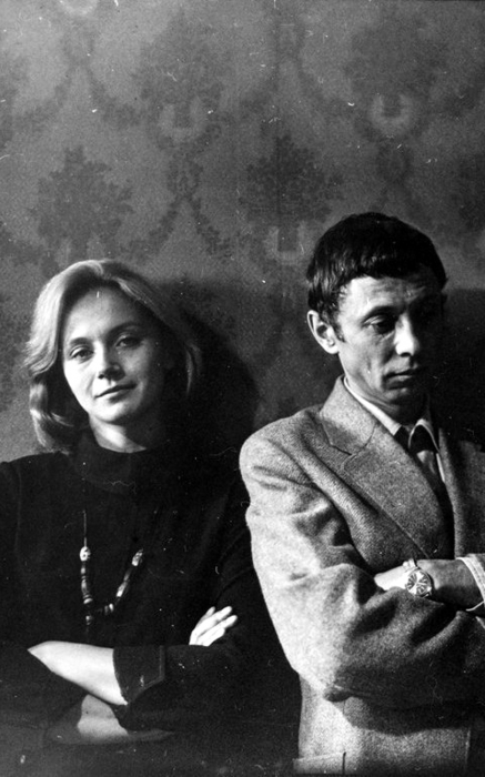 Ирина Купченко и Олег Даль. Фотография к телевизионному фильму «Отпуск в сентябре» Виталия Мельникова. 1979